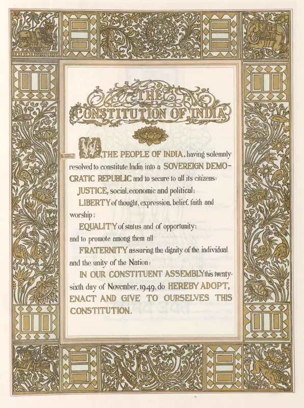 UGB  Bharat Nu Sanvidhan Ek Ruprekha