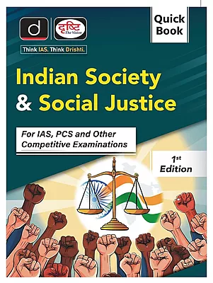 Drishti Quick Book Indian Society & Social Justice